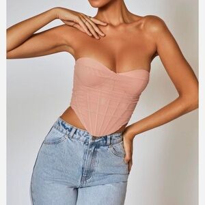 Oh Polly Mesh Overlay Corset